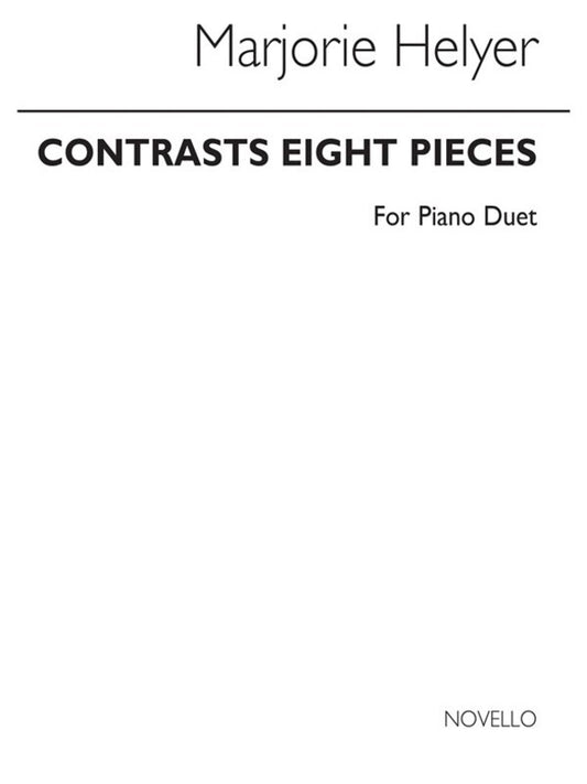 Helyer Contrasts Piano (4 Hands)(Arc) (Softcover Book)