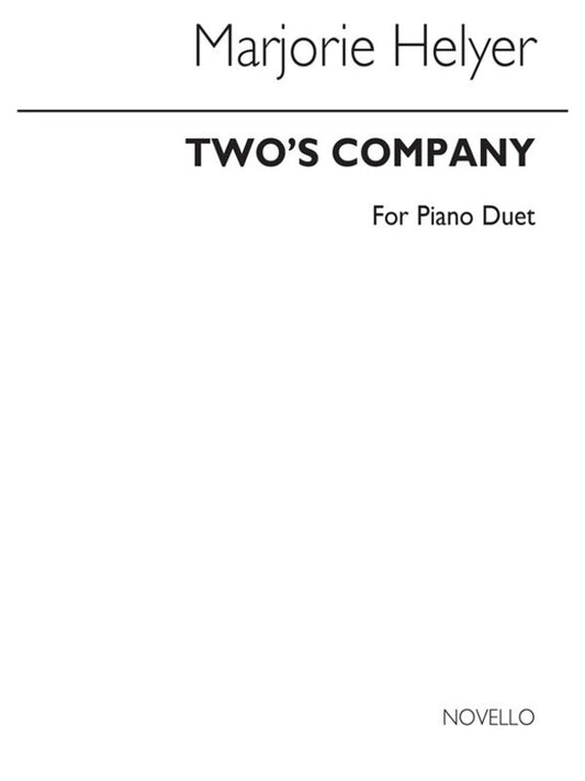 Helyer Twos Company Piano Duet (Softcover Book/CD)