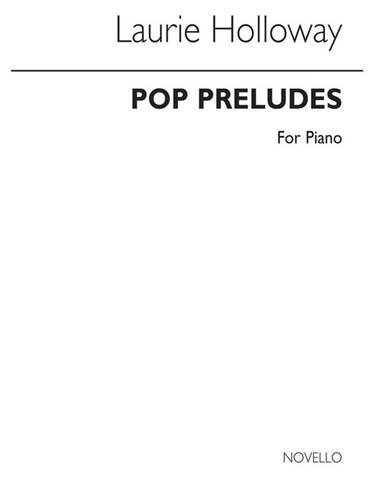 Holloway Pop Preludes Piano (Softcover Book)
