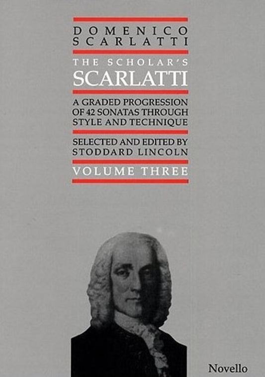Scarlatti Schonline Audiors Scarlatti 3 Piano (Softcover Book)