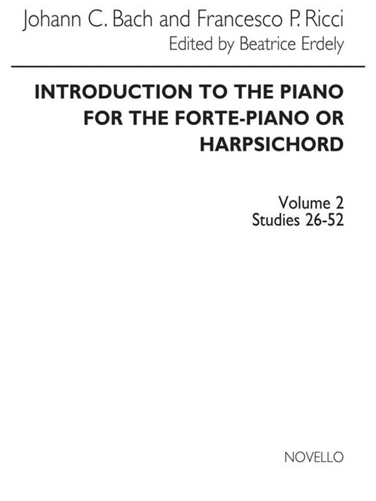 Bach Introduction To Piano Book.2 (Softcover Book)