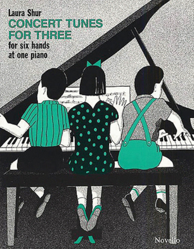 Shur Concert Tunes For 3 (1Piano/6Hds) (Softcover Book)