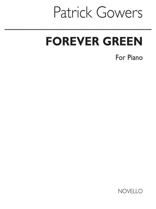 Gowers Forever Green Piano(Arc) (Softcover Book)