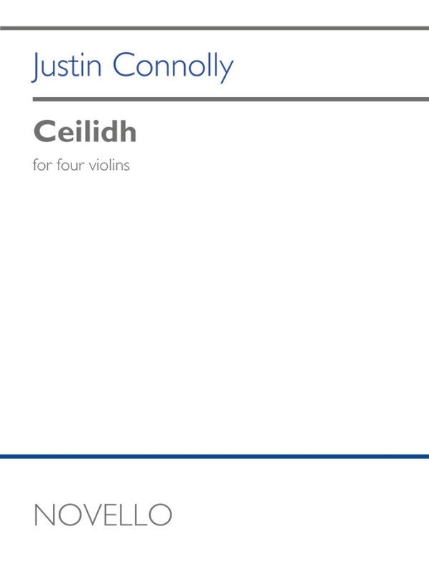 Connolly - Ceilidh For 4 Violins Sc/Pts Score/Parts (Violin)