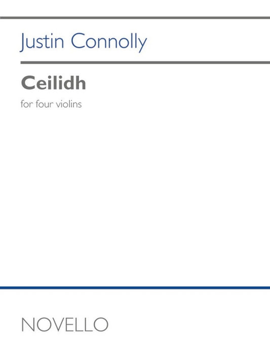 Connolly - Ceilidh For 4 Violins Sc/Pts Score/Parts (Violin)