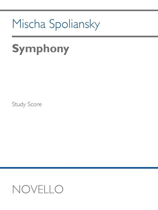 Spoliansky - Symphony Study Score Score