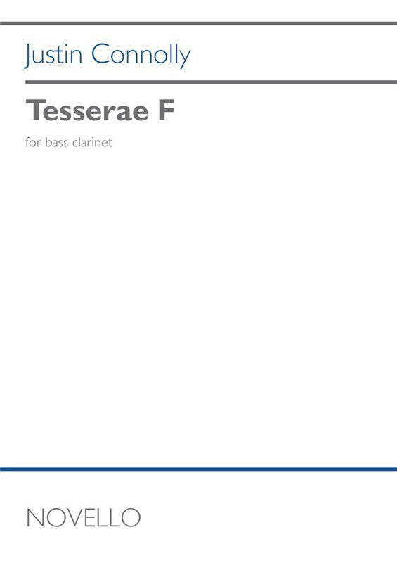 Connolly - Tesserae F For Bass Clarinet Softcover Book (Bass Clarinet)