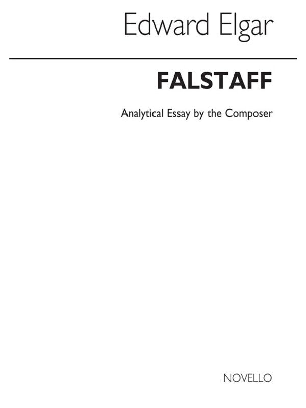 Elgar Falstaff Analytical Notes(Arc)