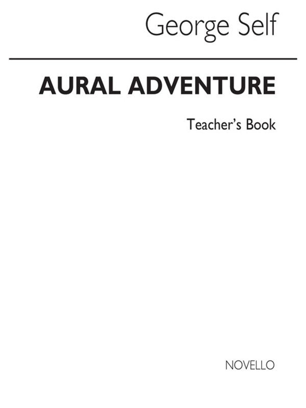 Self Aural Adventure Teachers Part(Arc) (Softcover Book/CD)