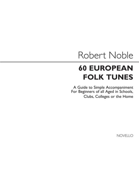 Noble Folk Tunes To Accomp Book1(Arc)