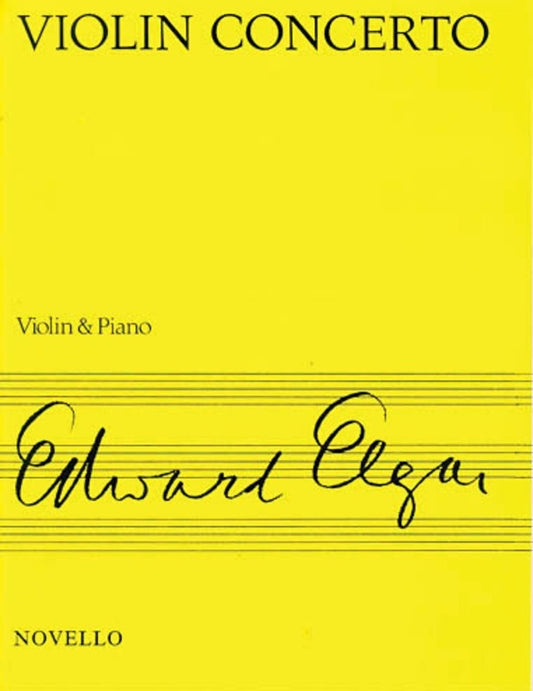 Elgar - Concerto Op 61 For Violin/Piano (Softcover Book)