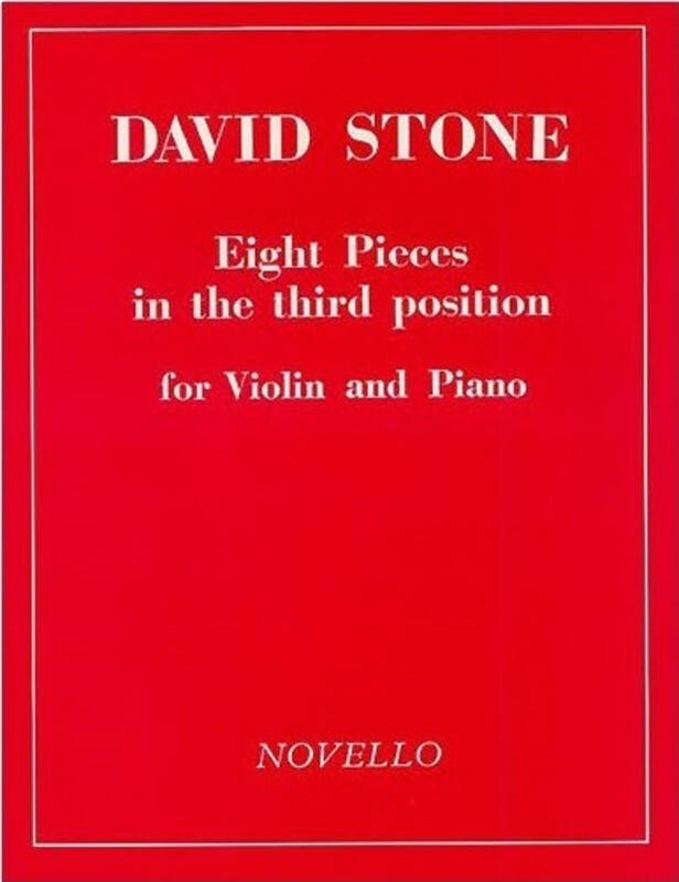 Stone - 8 Pieces In 3rd Position Violin/Piano (Softcover Book)