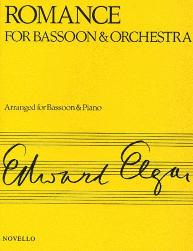 Elgar Romance Op. 62 for Bassoon and Piano, Novello, 1 Page