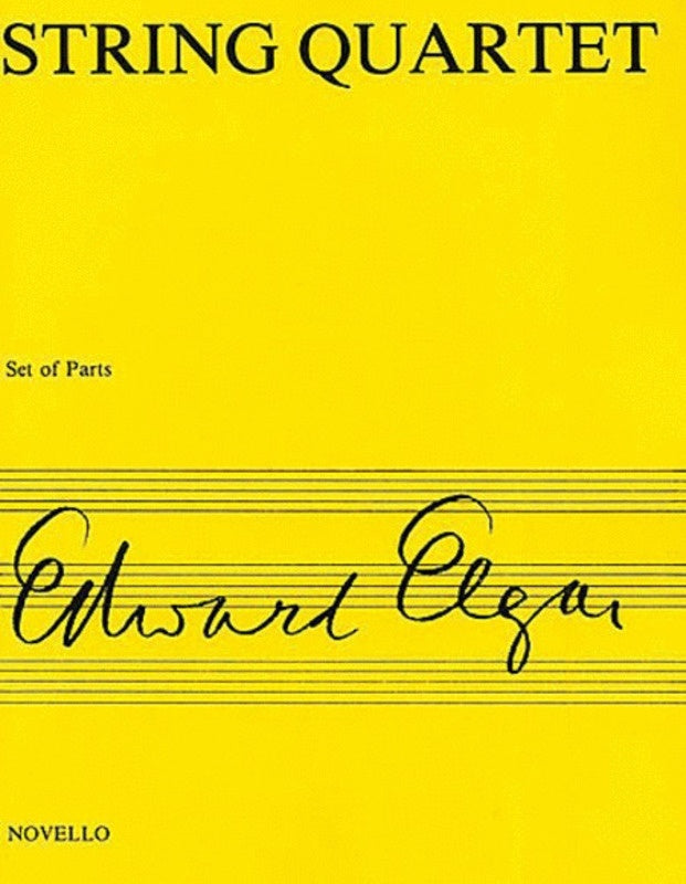 Elgar String Quartet Pts Revised Ed (Set Of Parts) Book