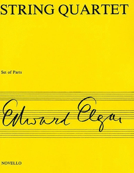 Elgar String Quartet Pts Revised Ed (Set Of Parts) Book
