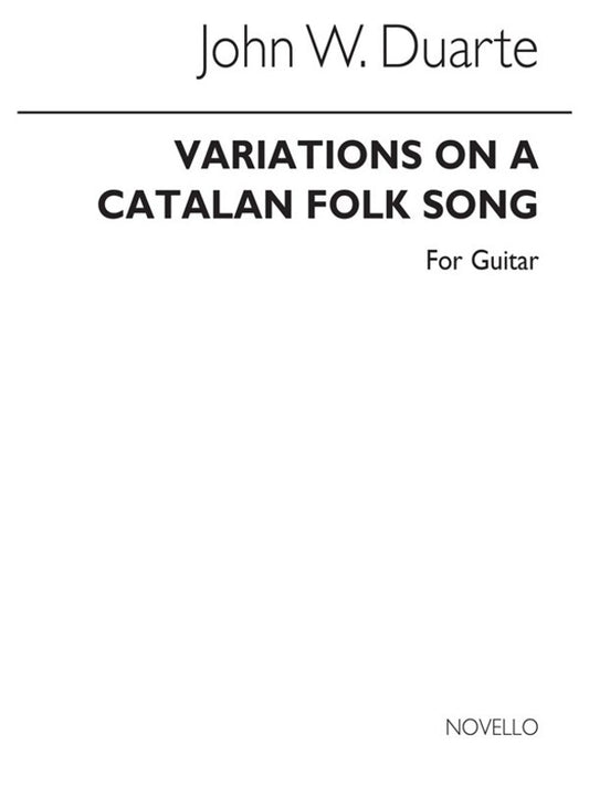 Duarte Variations Catalan F/Song Guitar (Softcover Book)