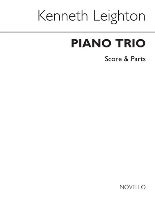 Leighton Piano Trio Op46(Violin/Cel/Piano)(Ar (Softcover Book)