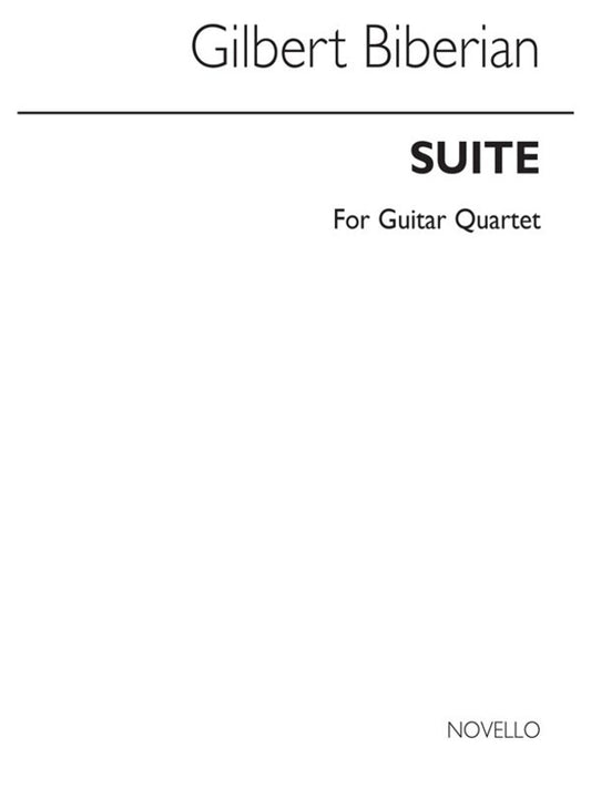 Biberian Suite For Guitar Quartet(Arc) (Softcover Book)