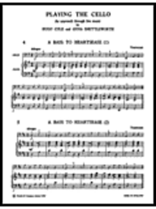 Playing The Cello Piano Accompaniments (Pod) (Softcover Book)