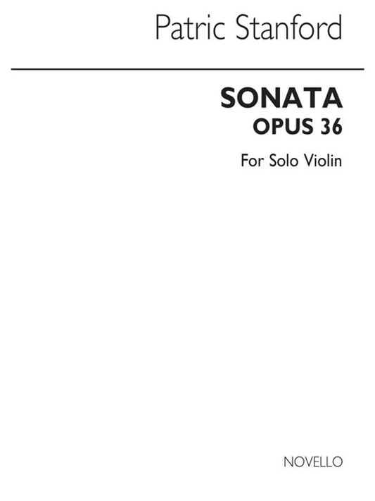 Standford Sonata Violin Solo(Arc) (Softcover Book)