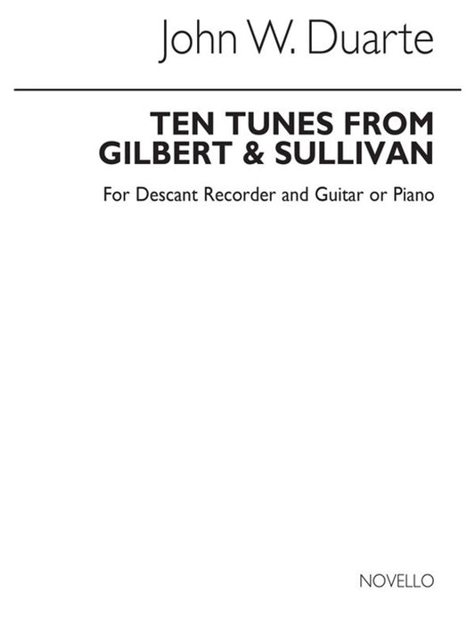 Duarte 10 Tunes Gilb/Sull. Rec/Guitar(Arc) (Softcover Book)