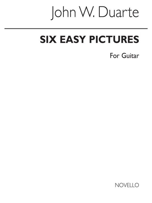 Duarte 6 Easy Pictures Guitar(Arc) (Softcover Book)