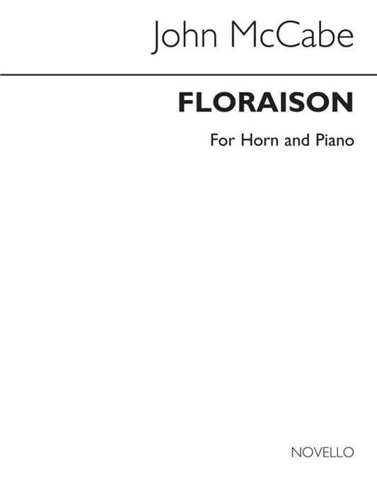 Mccabe Floraison Horn And Piano (Softcover Book)