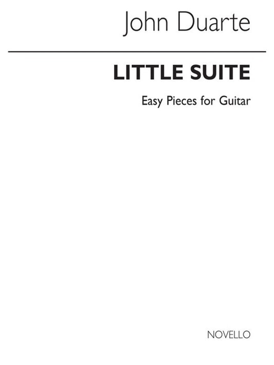 Duarte Little Suite Op 68 Guitar Quartet (Softcover Book)