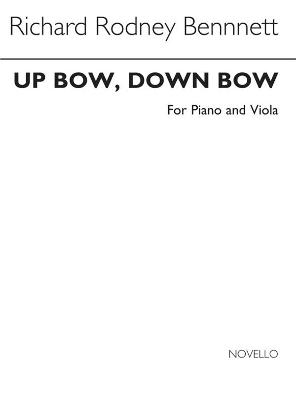 Bennett Up Bow Down Bow Viola/Piano(Arc) (Softcover Book)
