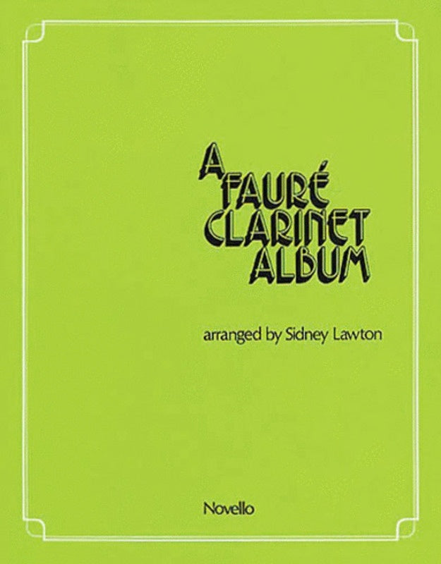 A Faure Clarinet Album (Softcover Book)