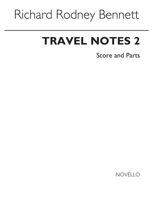 Bennett Travel Notes Book2 Ww Quartet(Arc)