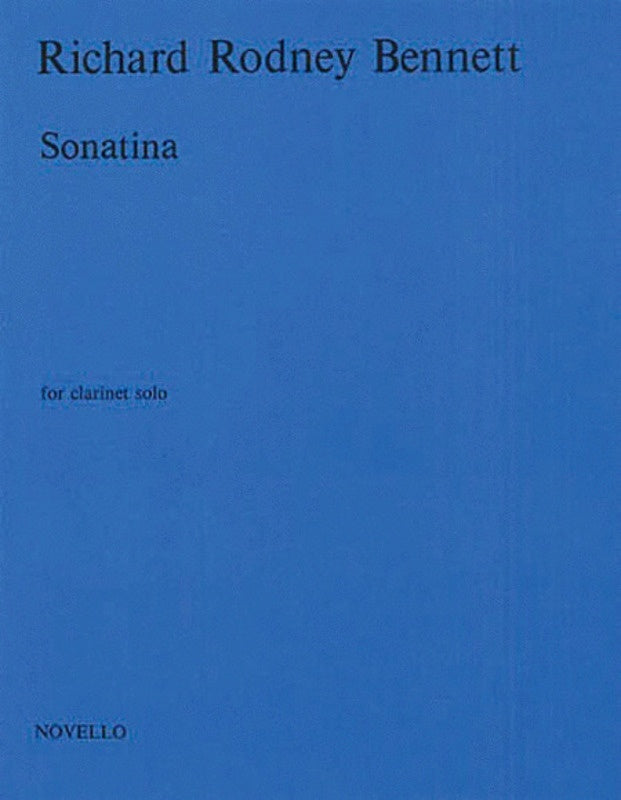 Bennett - Sonatina For Clarinet Solo (Softcover Book)