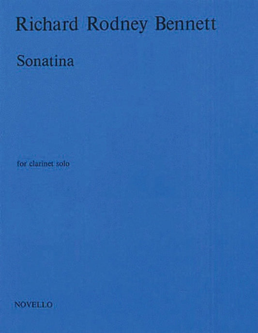 Bennett - Sonatina For Clarinet Solo (Softcover Book)