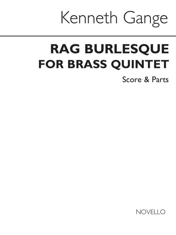 Gange Rag Burlesque Score & Parts(Arc)