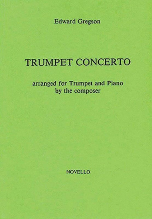Gregson - Concerto for Trumpet and Piano, Arranged by Edward Gregson, Novello, 1 Page