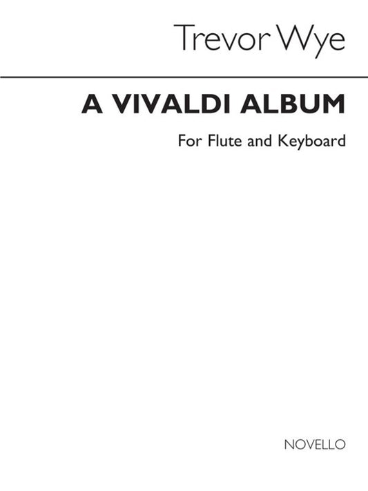 Vivaldi Album Flute And Piano(Arc) (Softcover Book)