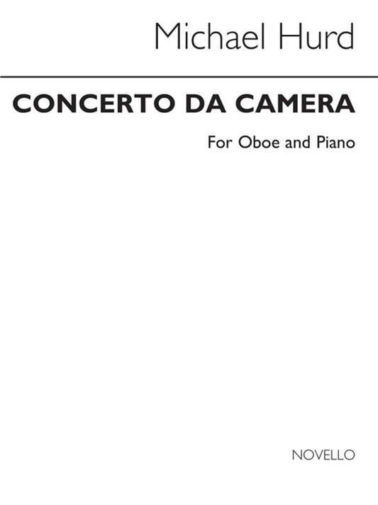 Hurd Concerto Da Camera Oboeandpiano(Arc) (Softcover Book)