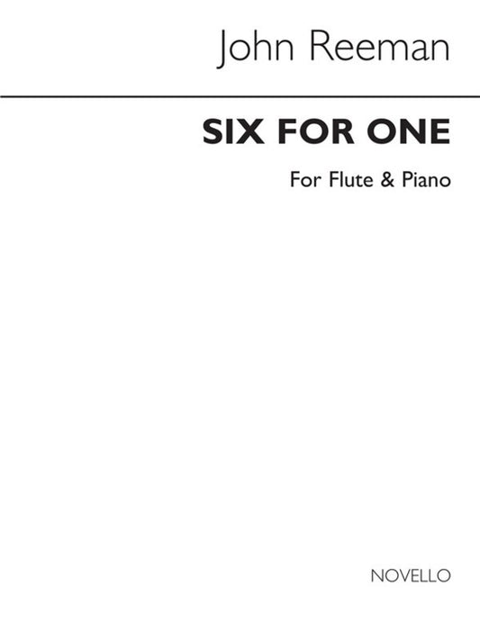 Reeman 6 For 1 Flute And Piano(Arc) (Softcover Book)