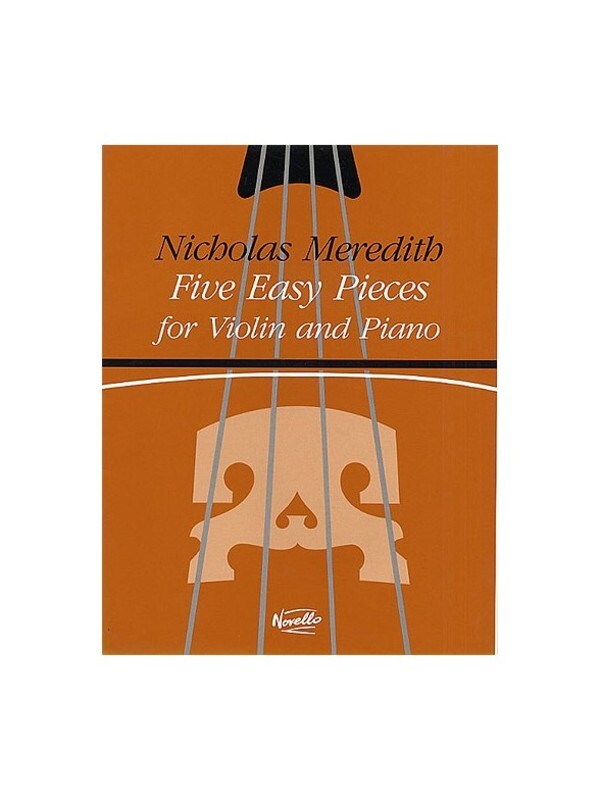 Meredith 5 Easy Pieces Violin And Piano (Softcover Book)