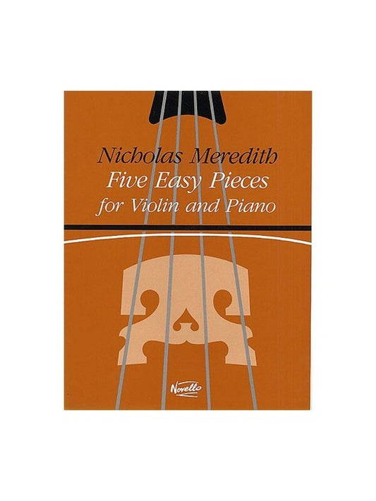 Meredith 5 Easy Pieces Violin And Piano (Softcover Book)