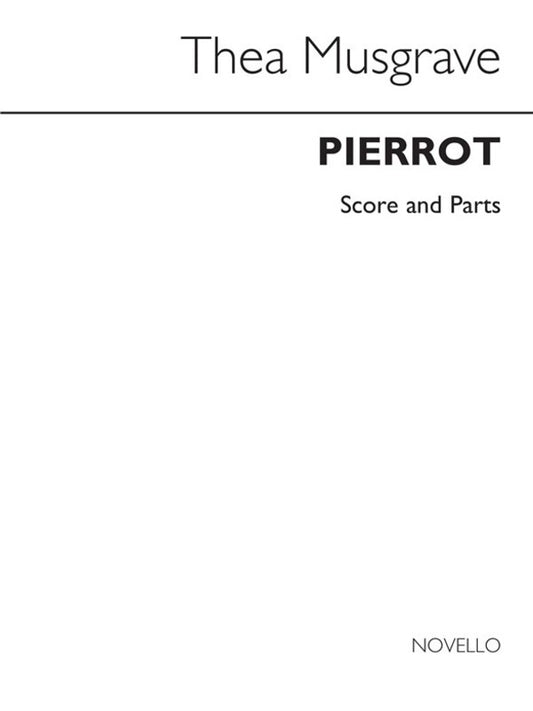 Musgrave Pierrot Violin/clarinet/Piano(Arc) (Music Score/Parts) Book