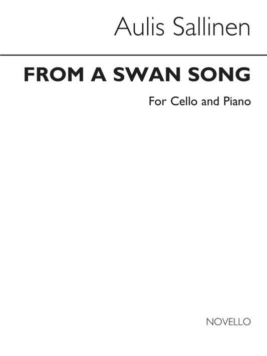 Sallinen From Swan Song Cello And Piano (Softcover Book)