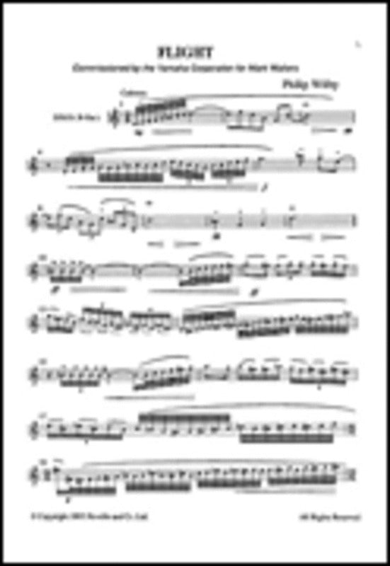 Wilby Flight Trumpet/Flute And Piano(Arc) (Softcover Book)