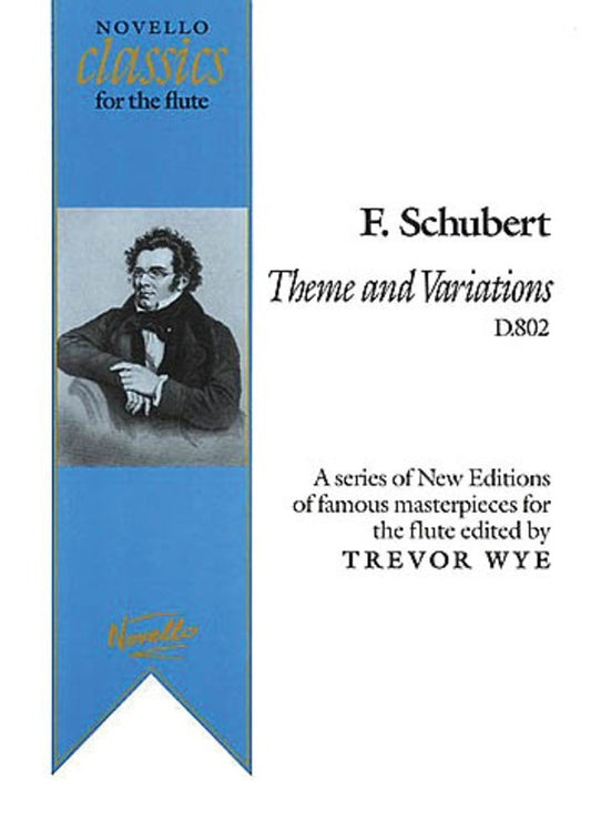Schubert Theme Var.Trockne Flute/Piano Wye (Softcover Book)