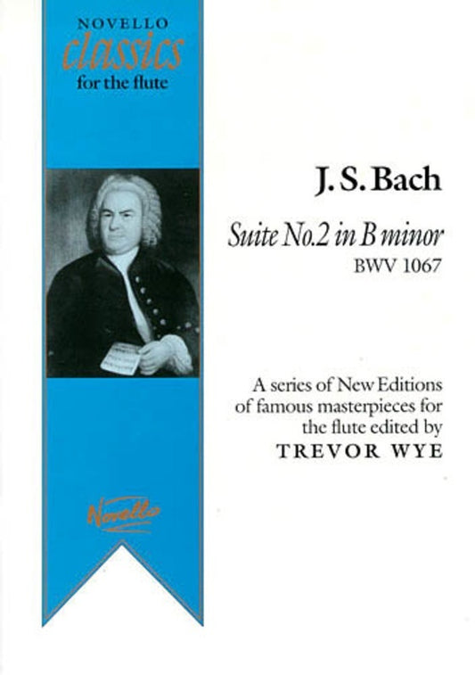 Bach Suite 2 In B Minor Flute/Piano Ed.Wye (Softcover Book)