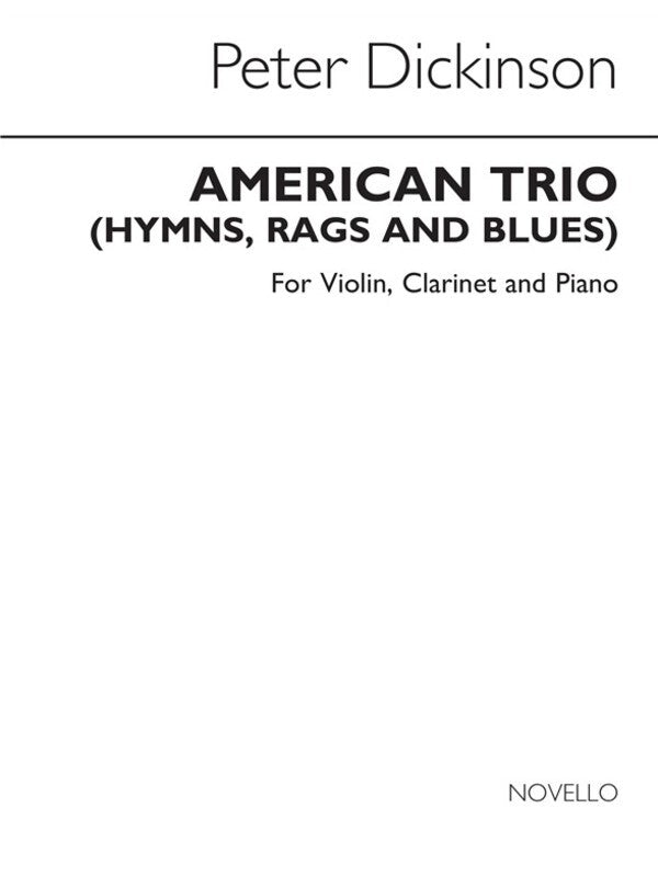 Dickinson American Trio Violin/clarinet/Piano(Arc) (Music Score/Parts) Book