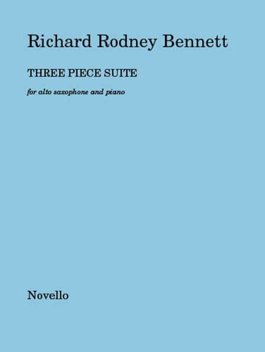Bennett 3 Piece Suite Alto Sax And Piano (Softcover Book)