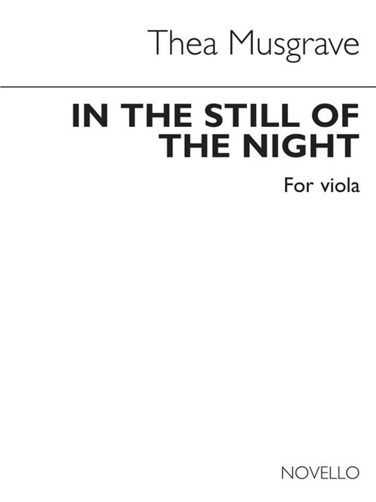 Musgrave: In The Still Of The Night(Viola) (Softcover Book)