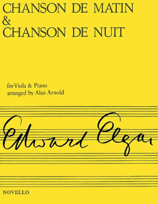 Elgar - Chanson De Matin / Chanson De Nuit for Viola and Piano
