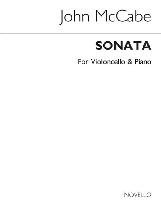 Mccabe Sonata Cello/Piano 1998-9 (Softcover Book)